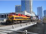 KCS 4105  25Jan2011  NB at Lamar Street